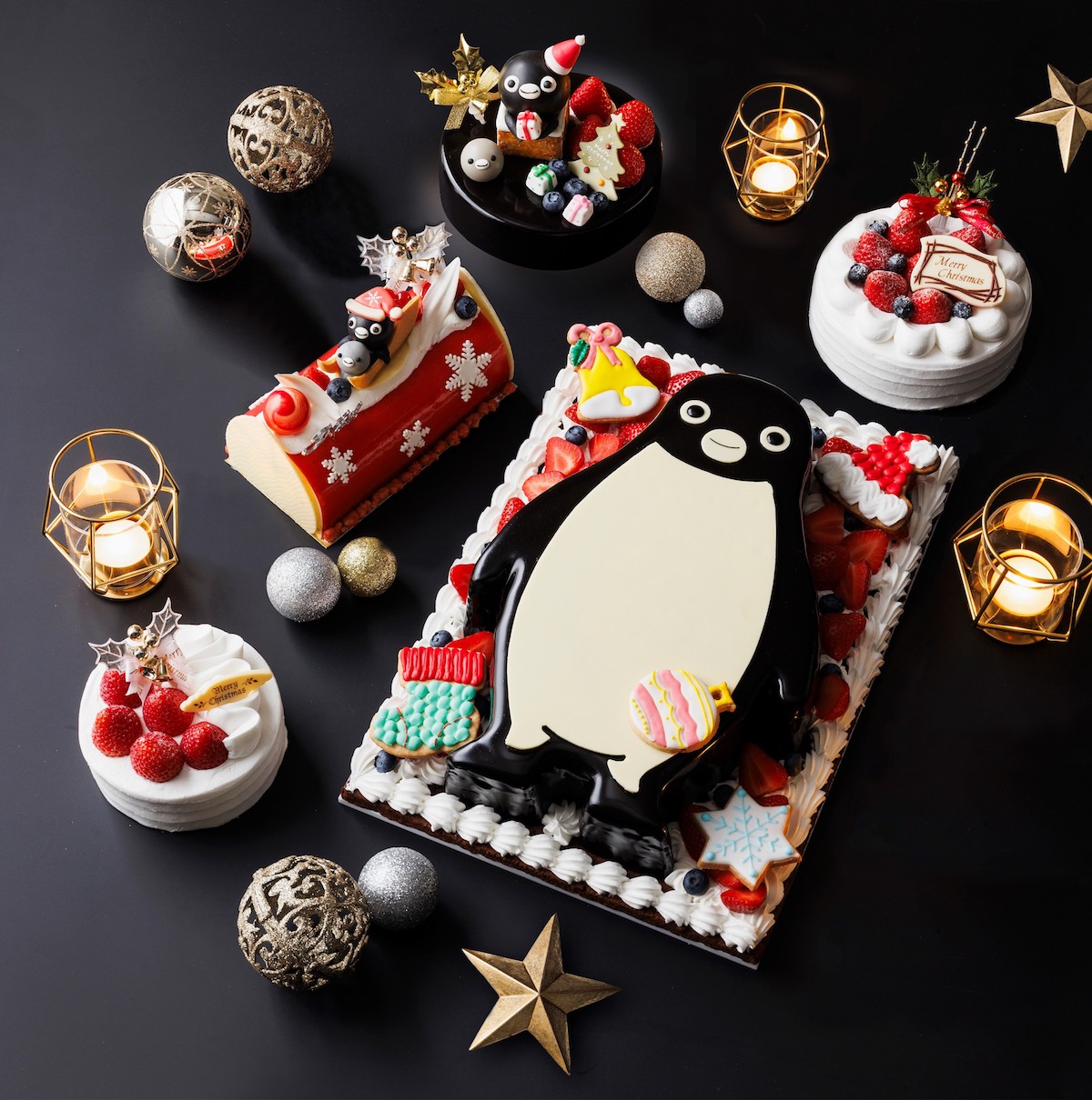 ホテルメトロポリタン クリスマスケーキ2023　Suicaのペンギン　ホテルメトロポリタン