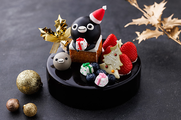 ホテルメトロポリタン　ケーキ＆ベーカリーショップ　クリスマスケーキ　Suicaのペンギン